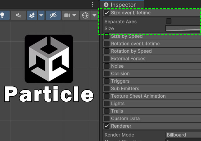 Size over Lifetime粒子生命周期内的大小详解-游戏特效案例库